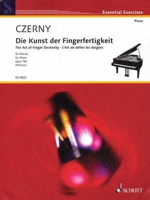 ART OF FINGER DEXTERITY OP 740 COMP ED OHMEN