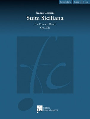CESARINI - SUITE SICILIANA OP 57B CB4 SC/PTS