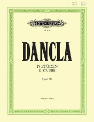 DANCLA - 15 STUDIES OP 68 VIOLIN