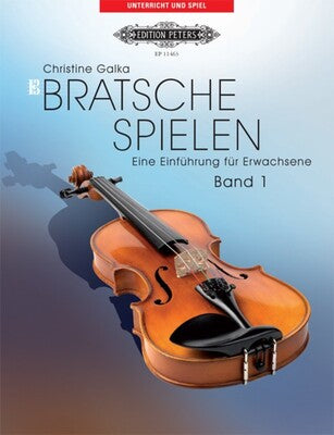 BRATSCHE SPIELEN (PLAY VIOLA) AN INTRO FOR ADULTS VOL 1 GERM