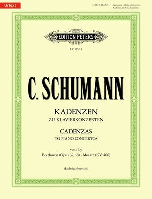 CLARA SCHUMANN - CADENZAS TO PIANO CONCERTOS