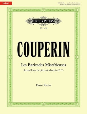 COUPERIN - LES BARICADES MISTERIEUSES PIANO