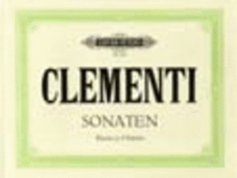 CLEMENTI - 4 SONATAS FOR PIANO DUET