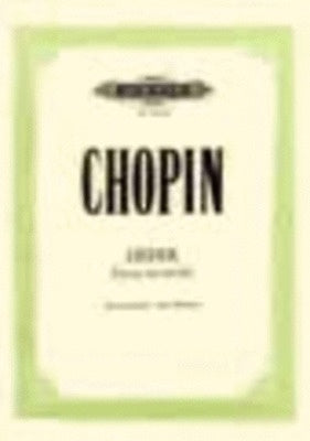 CHOPIN - 16 POLISH SONGS MEDIUM VOICE