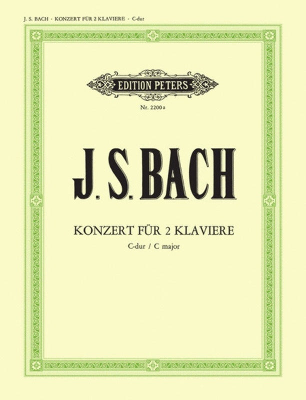 CONCERTO BWV 1061 C 2P 4H