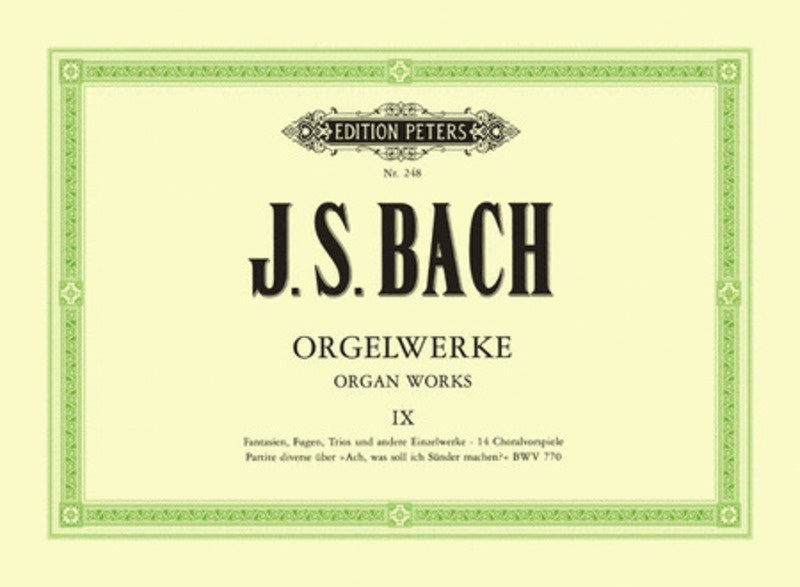 ORGAN WORKS BK 9