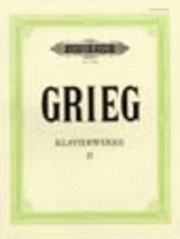 GRIEG - PIANO WORKS VOL 2 MISCELLANEOUS WORKS