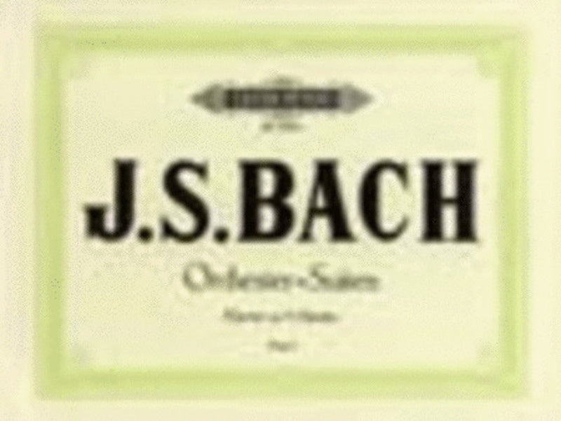 ORCHESTRAL SUITES NOS 1-4 PD
