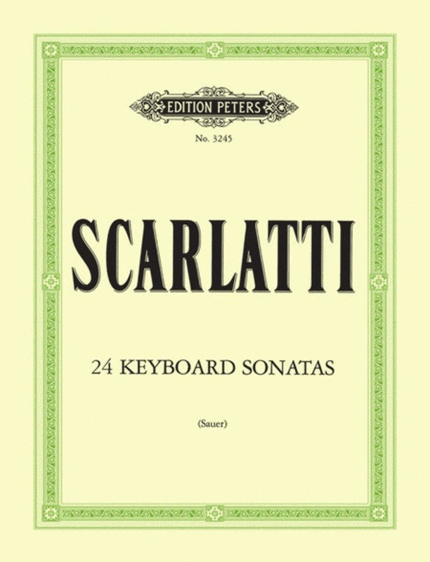 SCARLATTI - 24 SONATAS IN PROGRESSIVE ORDER