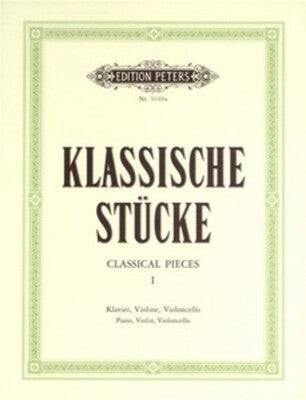 CLASSICAL PIECES 1 PIANO TRIO SC/PTS