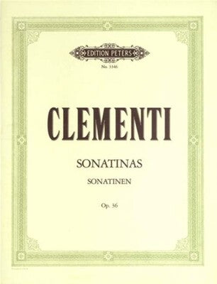 CLEMENTI - SONATINAS OP 36 ED RUTHARDT