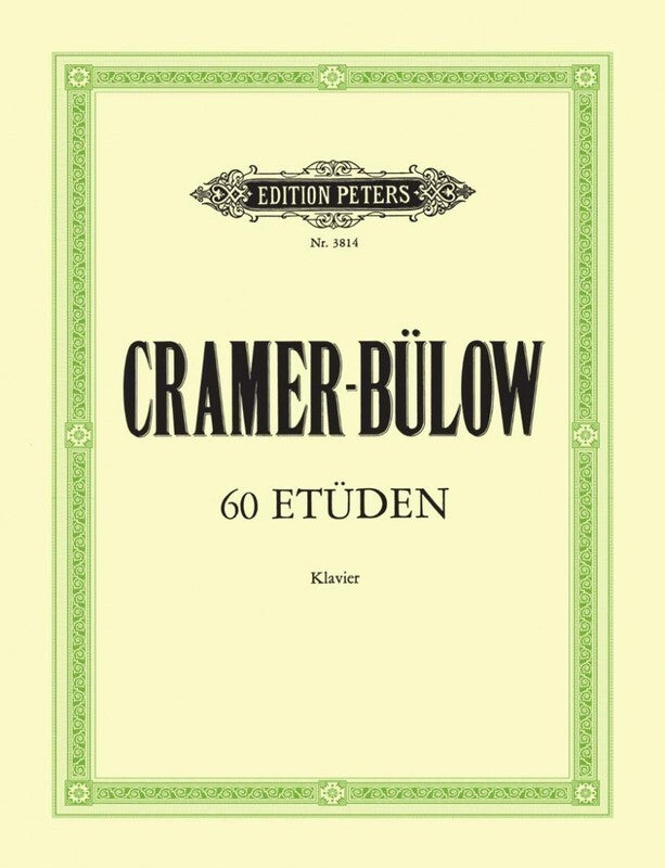 CRAMER - 60 SELECTED STUDIES FOR PIANO
