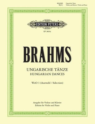 BRAHMS - HUNGARIAN DANCES NOS 1-12 VIOLIN/PIANO