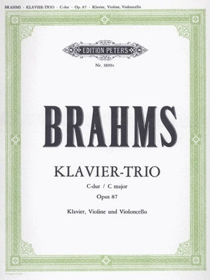 BRAHMS - PIANO TRIO NO 3 IN C OP 87