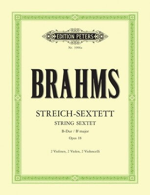 BRAHMS - STRING SEXTET B FLAT MAJOR OP 18 PARTS