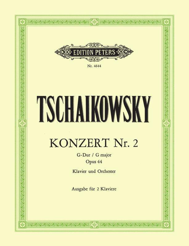 CONCERTO NO 2 OP 44 G 2 PNO 4 HAND