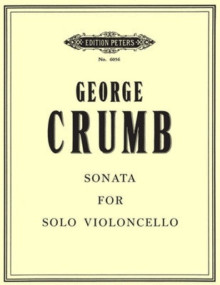 CRUMB - SONATA FOR SOLO CELLO