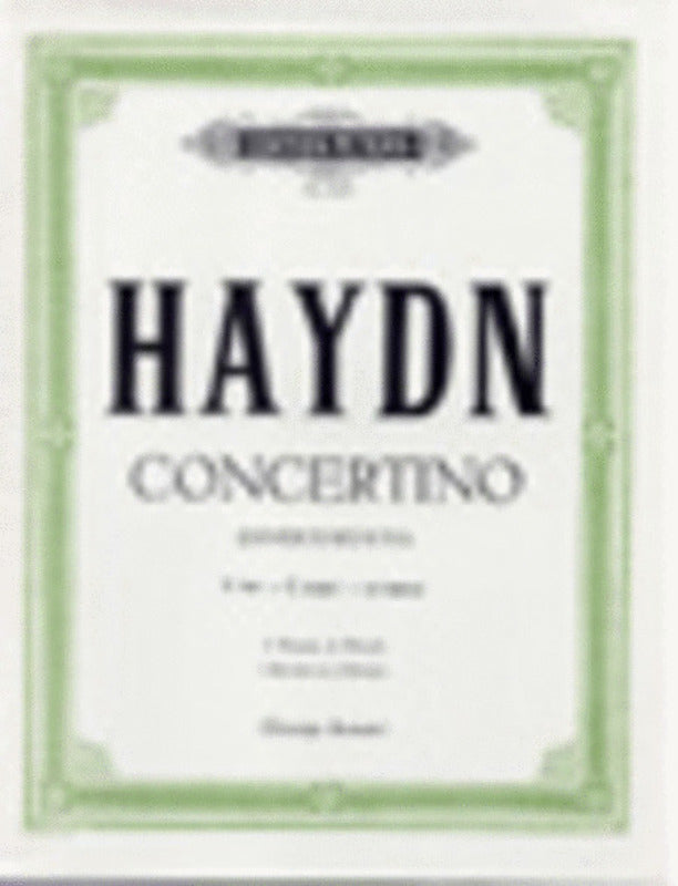 HAYDN - CONCERTINO C Hob XIV/3 2P 4H 2 COPIES