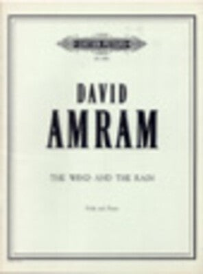 AMRAM - THE WIND AND THE RAIN FOR VIOLA/PIANO