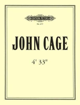 CAGE - 4 33 (1952) TACET ANY INSTRUMENT