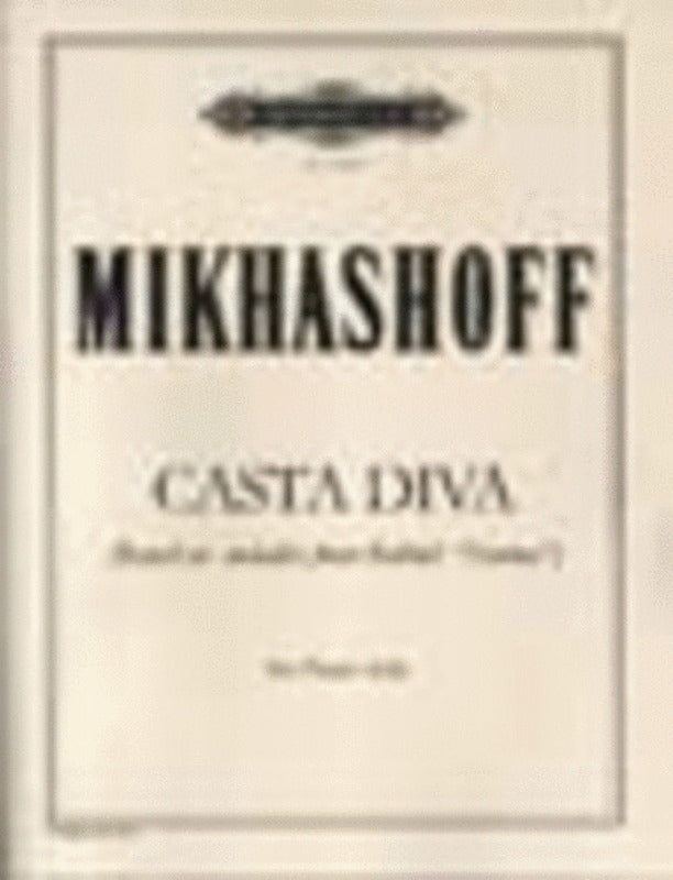 CASTA DIVA FROM NORMA PIANO