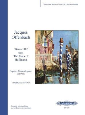 BARCAROLLE DUET SOP/MEZZO SOP/PNO ED NICHOLS