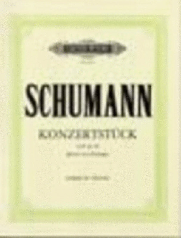 CONCERT PIECES ARR SCHUMANN AFTER OP 86 2P 4H