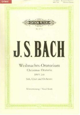 CHRISTMAS ORATORIO BWV 248 URTEXT GER