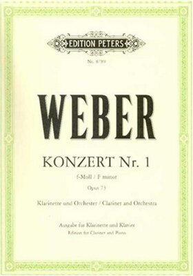 CONCERTO NO 1 OP 73 F MIN CLA/PNO URTEXT