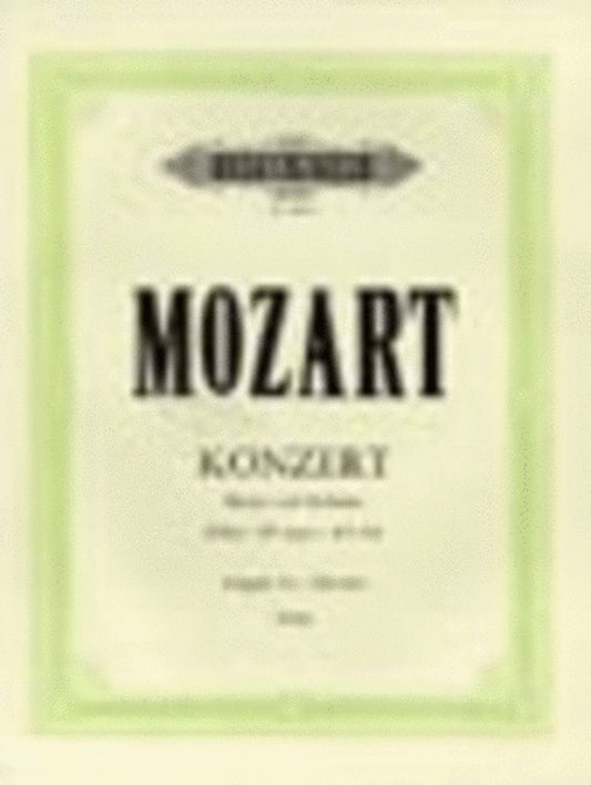 CONCERTO K 456 B FLAT  ED WOLFF ZACHARIAS 2P 4H