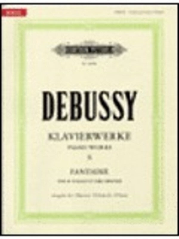 DEBUSSY - FANTASY 2 PNO 4 HANDS
