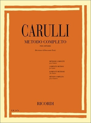 CARULLI - COMPLETE METHOD FOR GUITAR OP 27