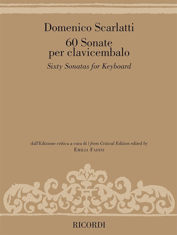 SCARLATTI - 60 SONATAS FOR HARPSICHORD