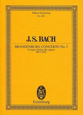 BRANDENBURG CONCERTO NO 5 D