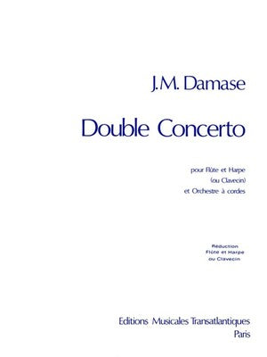 DAMASE - DOUBLE CONCERTO FOR FLUTE/HARP/HARPSICHORD