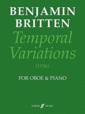 BRITTEN - TEMPORAL VARIATIONS OBOE/PIANO