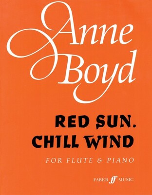 BOYD - RED SUN CHILL WIND FLUTE/PIANO
