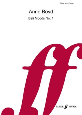 BOYD - BALI MOODS NO 1 FLUTE/PIANO