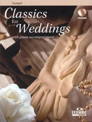 CLASSICS FOR WEDDINGS BK/CD TRUMPET