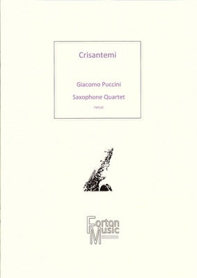 CRISANTEMI SAXOPHONE QUARTET SATB