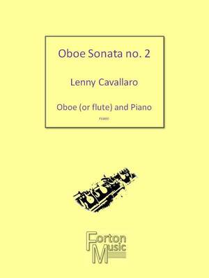 CAVALLARO - 2ND OBOE SONATA OBOE/PIANO