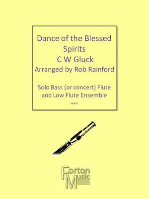 DANCE OF THE BLESSED SPIRITS SOLO FLUTE/LOW FLUTE ENSEMBLE