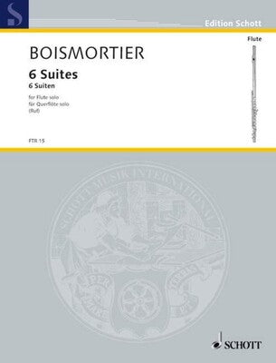 BOISMORTIER - 6 SUITES FOR FLUTE SOLO