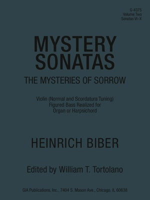 BIBER - MYSTERY SONATAS VOL 2 SONATAS 6-10 VIOLIN