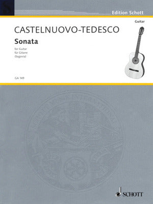 CASTELNUOVO-TEDESCO - SONATA D MAJOR GUITAR