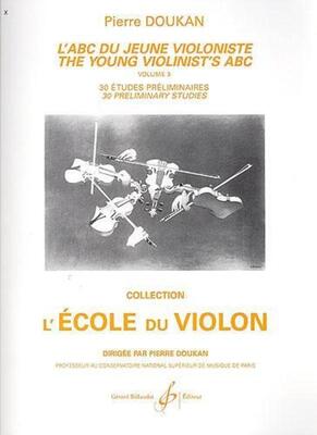 ABC FOR YOUNG VIOLINIST BK 3 ETUDES 30 PRELIM