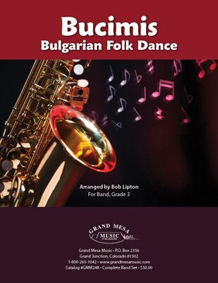 BUCIMIS BULGARIAN FOLK DANCES CB3 SCORE ONLY