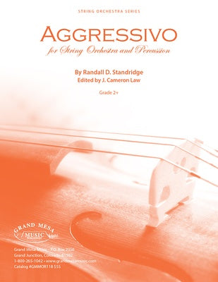 AGGRESSIVO FOR STRING ORCHESTRA SO2.5 SC/PTS