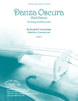 DANZA OSCURA (DARK DANCE) FOR STRING ORCHESTRA SO3.5 SCORE
