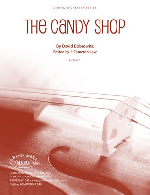 CANDY SHOP FOR STRING ORCHESTRA SO1 SCORE